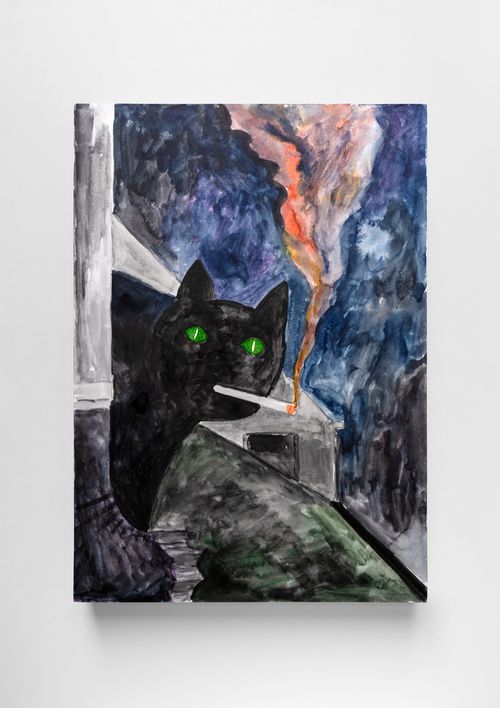 Ionut-Claudiu Vancea: Self portrait as a cat